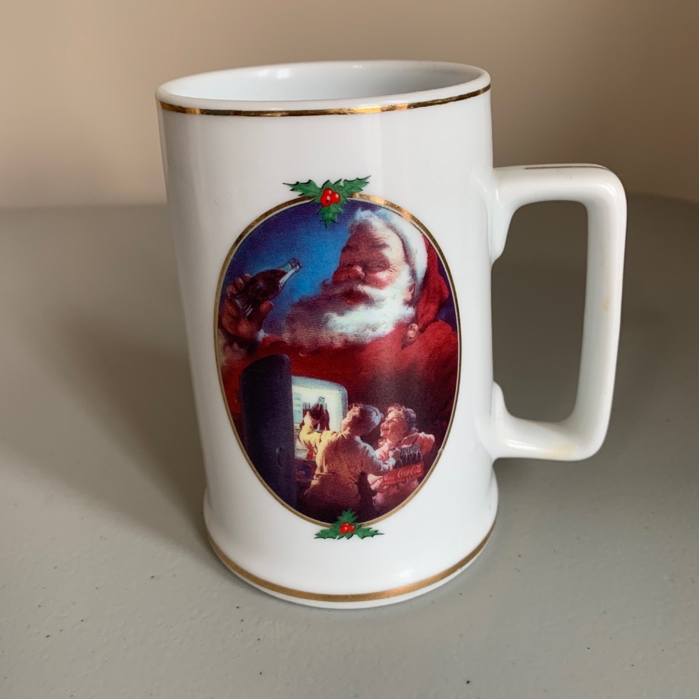Coca-Cola "For Santa" 1996 Collector Edition Christmas Mug